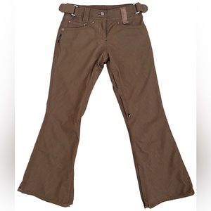 Holden Women’s Ski Snowboarding Pants Brown XS
